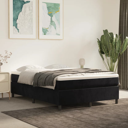 Box Spring Bed Without Mattress Velvet