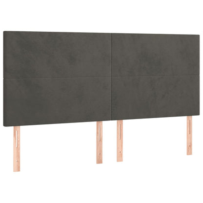 Headboards 4 Pcs 100 Cm Velvet