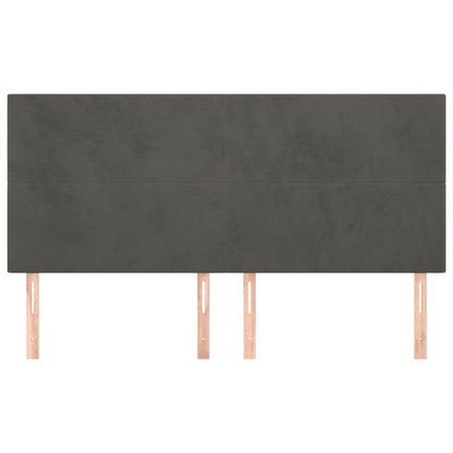 Headboards 4 Pcs 100 Cm Velvet