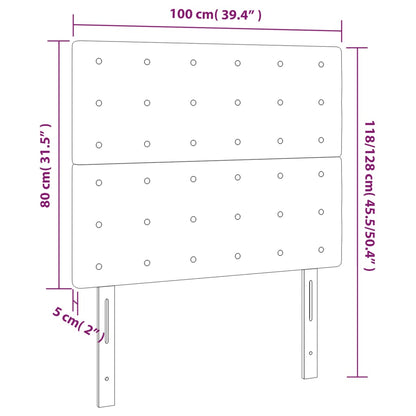Headboards 2 Pcs Fabric
