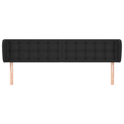 Headboard With Ears 203 Cm Faux Leather
