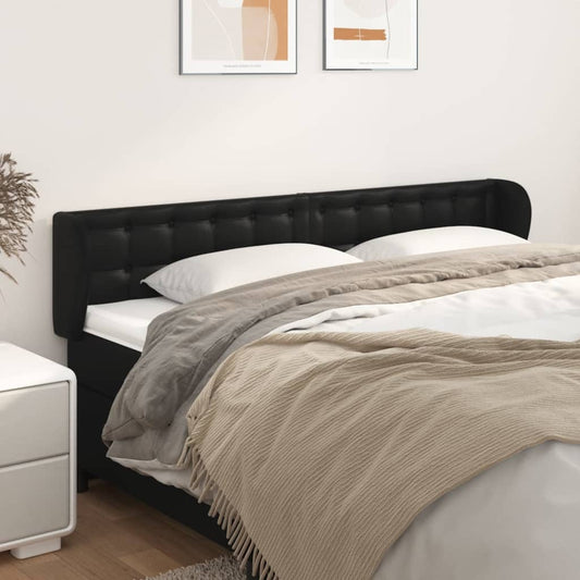 Headboard With Ears 203 Cm Faux Leather