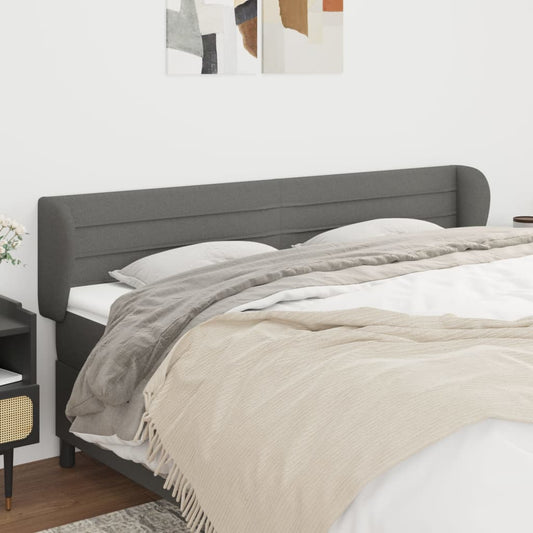 Headboard With Ears 203 Cm Fabric