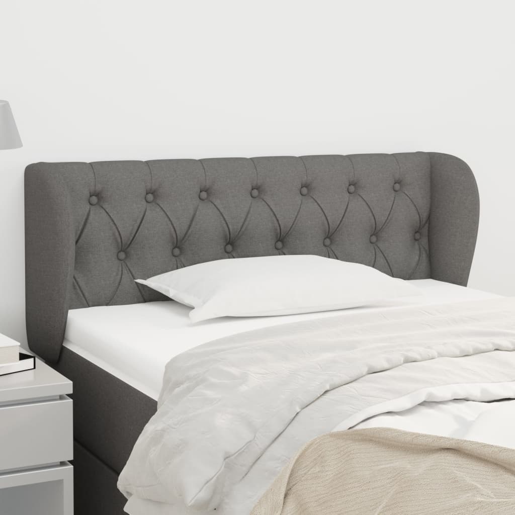 Headboard With Ears 147 Cm Fabric