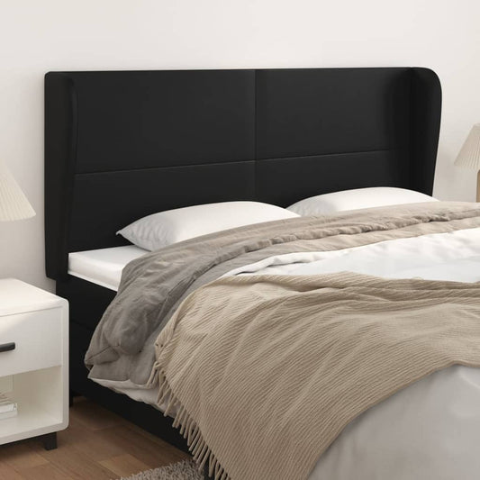 Headboard With Ears 203 Cm Faux Leather