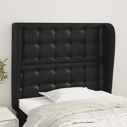 Headboard With Ears 203 Cm Faux Leather