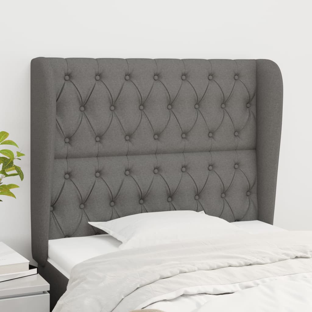 Headboard With Ears 147 Cm Fabric