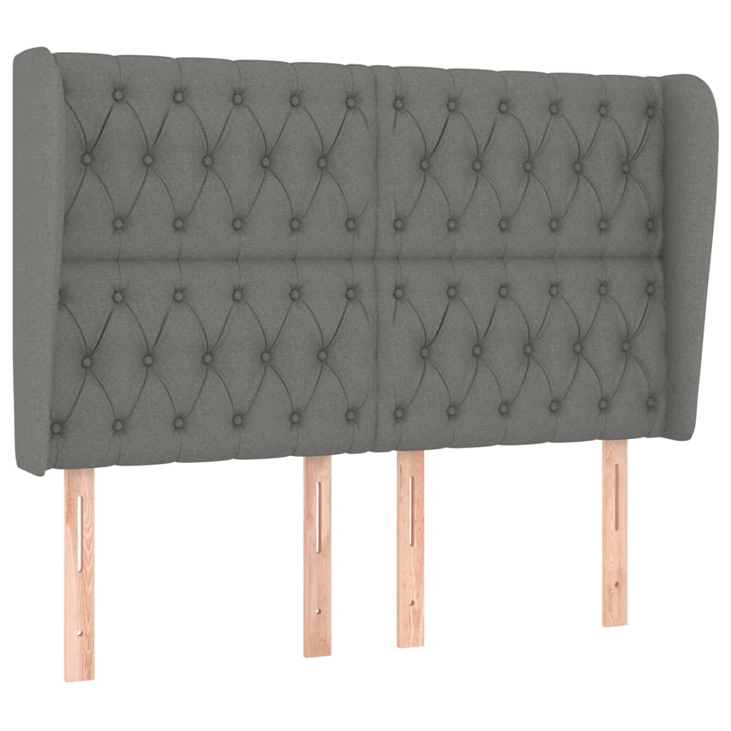 Headboard With Ears 147 Cm Fabric