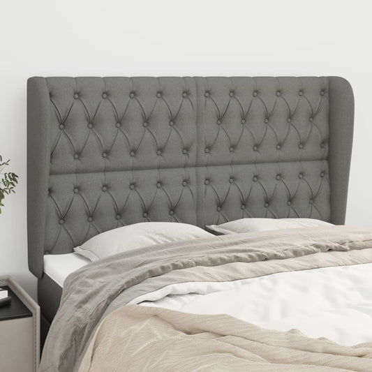 Headboard With Ears 147 Cm Fabric