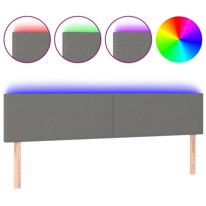 Led Headboard 200 Cm Fabric