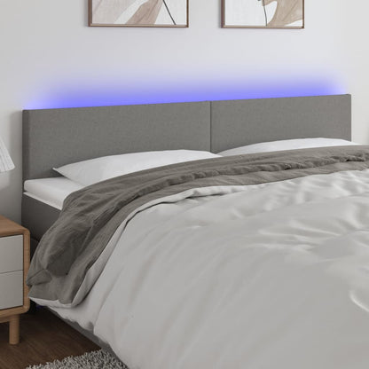 Led Headboard 200 Cm Fabric