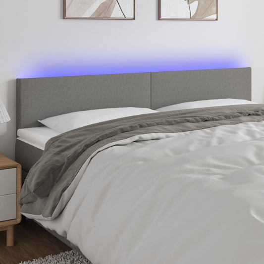 Led Headboard 200 Cm Fabric