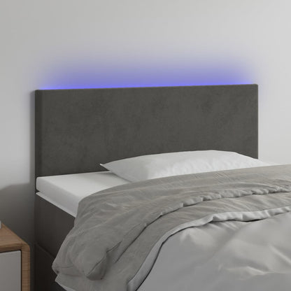 Led Headboard 200 Cm Velvet