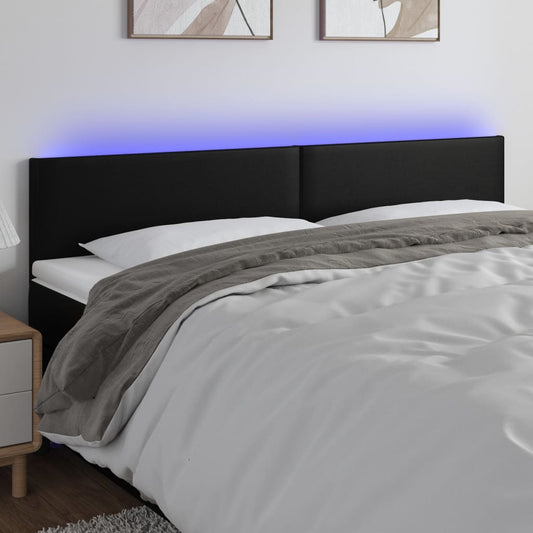 Led Headboard 200 Cm Faux Leather
