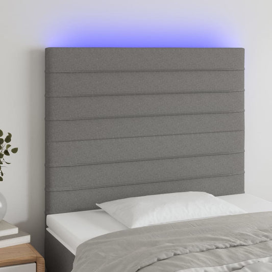 Led Headboard 100 Cm Fabric