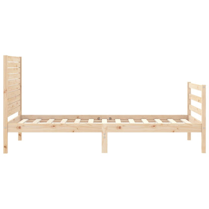 Bed Frame Without Mattress Solid Wood