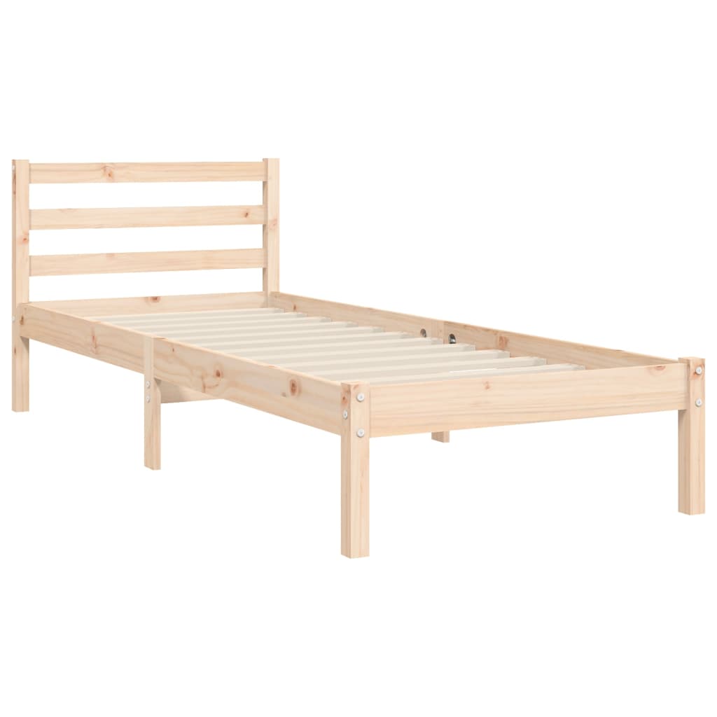 Bed Frame Without Mattress Solid Wood