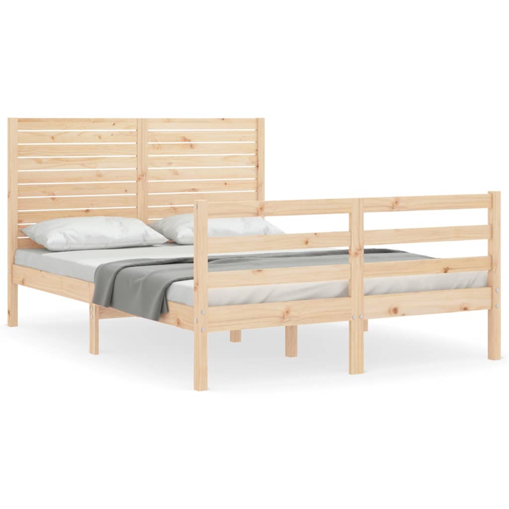 Bed Frame Without Mattress Solid Wood