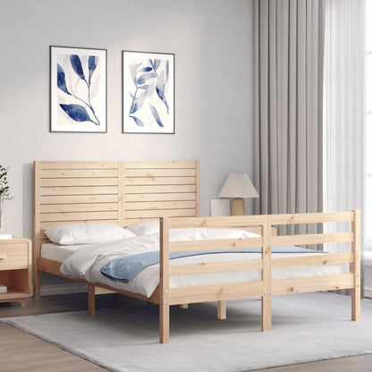 Bed Frame Without Mattress Solid Wood