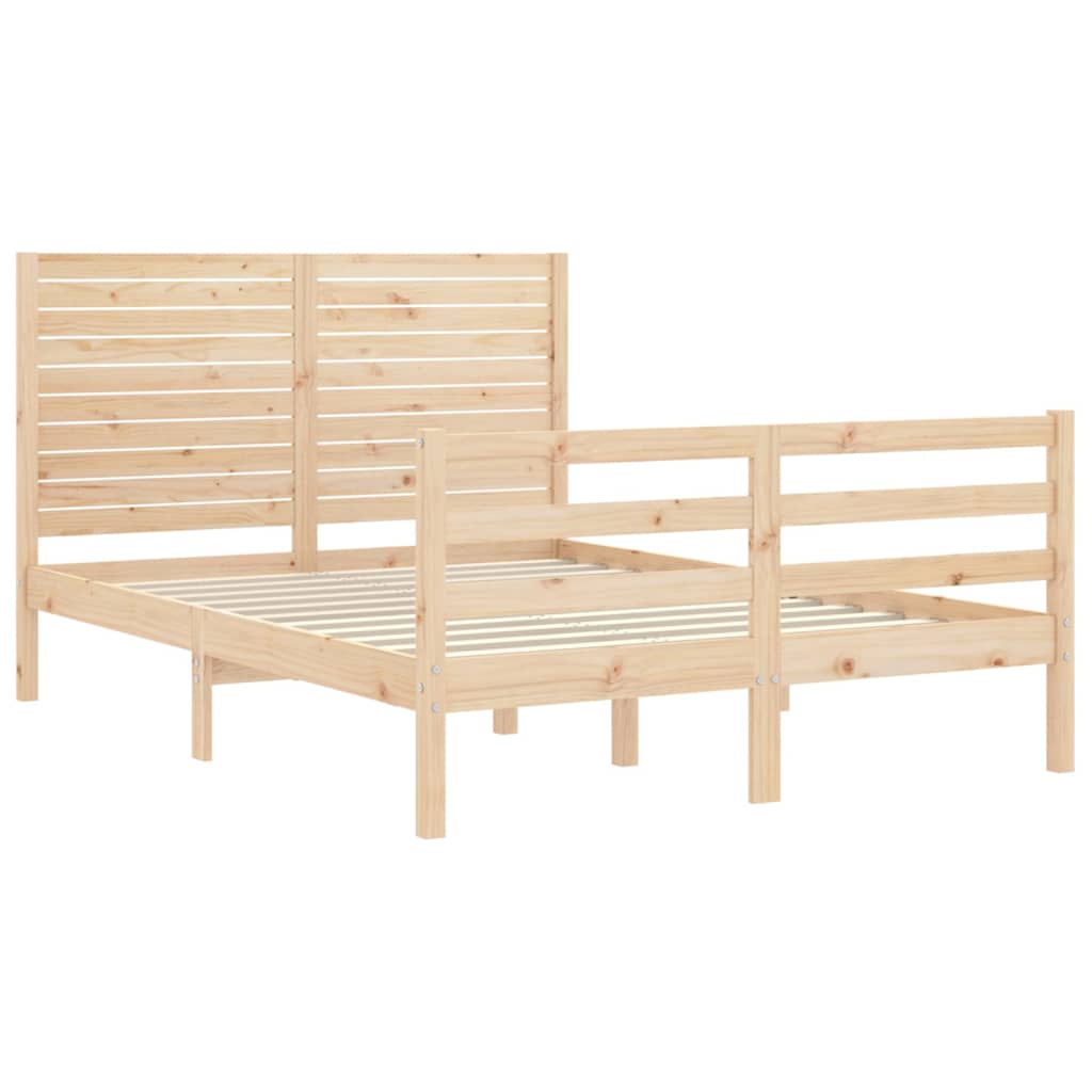 Bed Frame Without Mattress Solid Wood