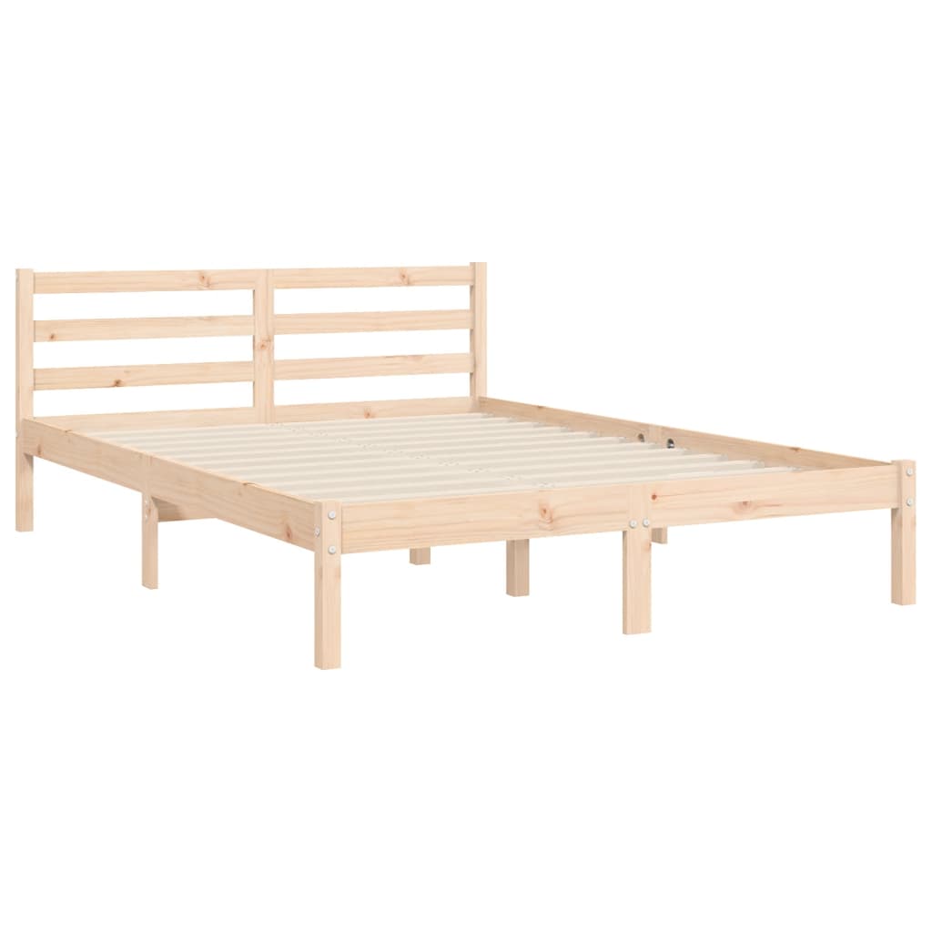 Bed Frame Without Mattress Solid Wood