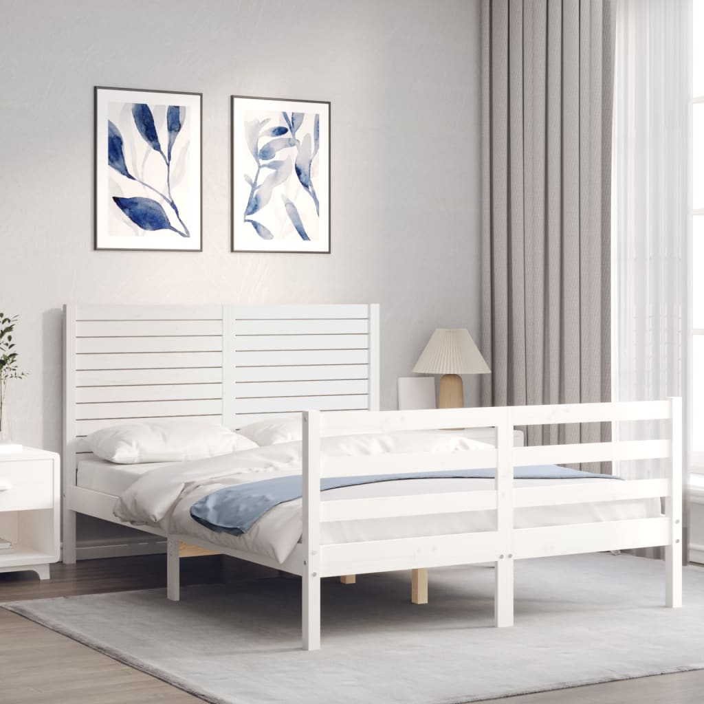 Bed Frame Without Mattress Solid Wood