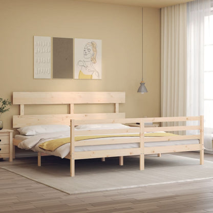 Bed Frame Without Mattress Solid Wood