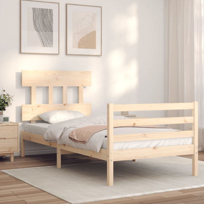 Bed Frame Without Mattress Solid Wood