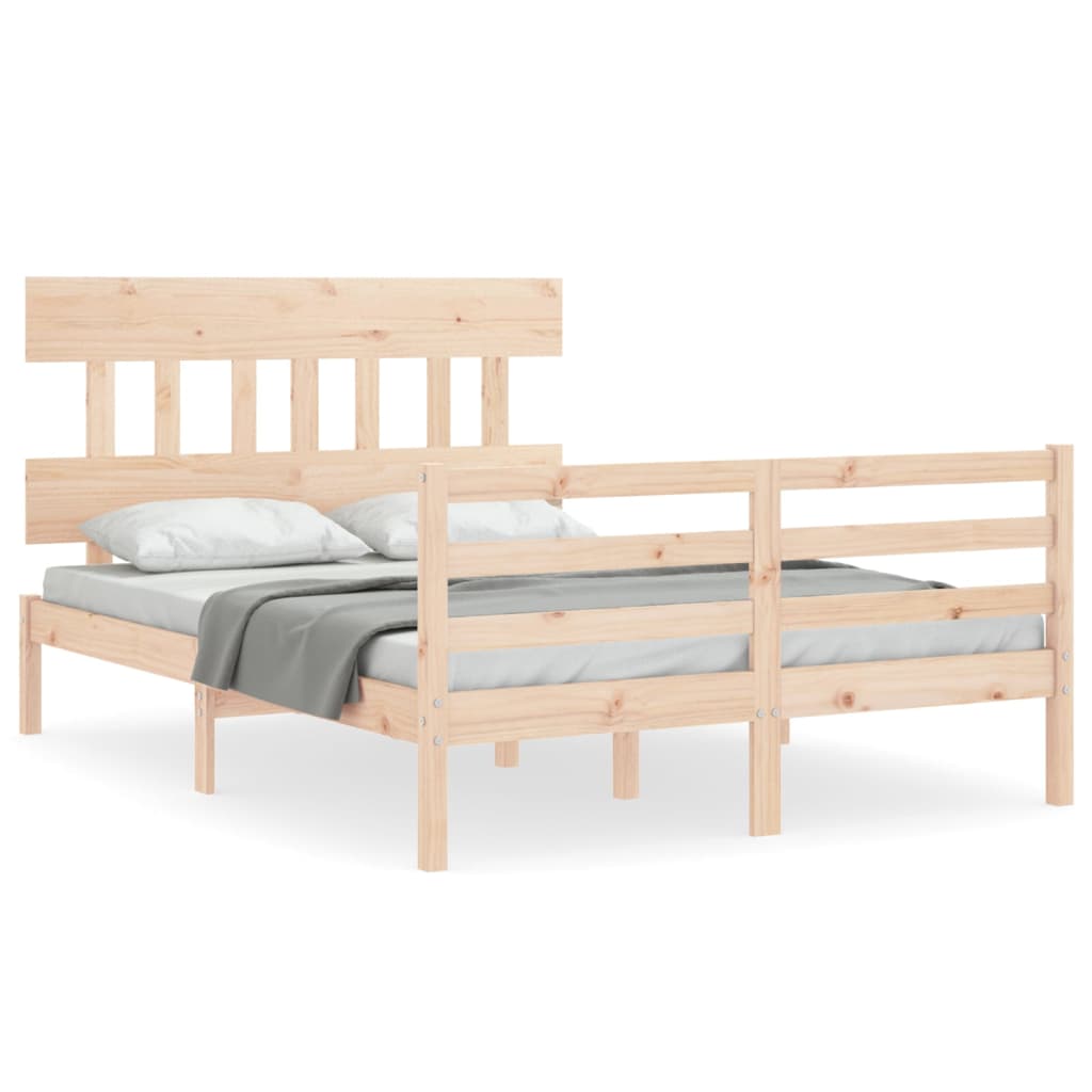 Bed Frame Without Mattress Solid Wood