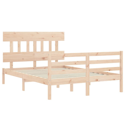 Bed Frame Without Mattress Solid Wood