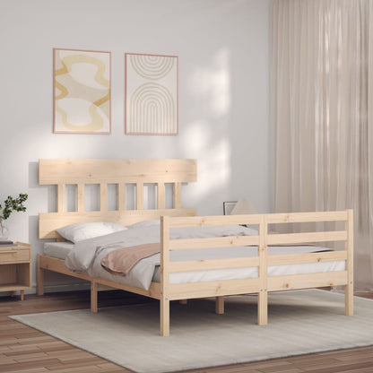 Bed Frame Without Mattress Solid Wood