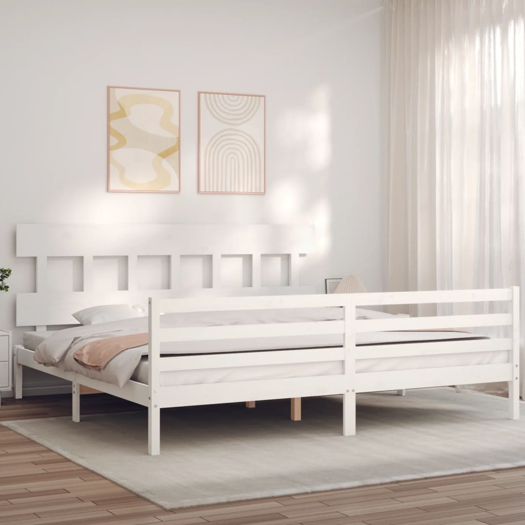 Bed Frame Without Mattress Solid Wood