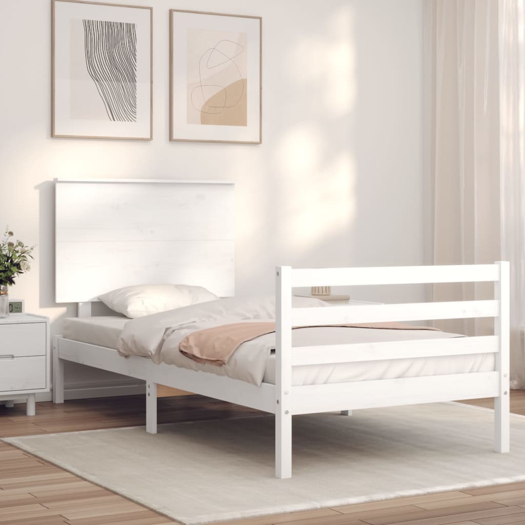 Bed Frame Without Mattress Solid Wood
