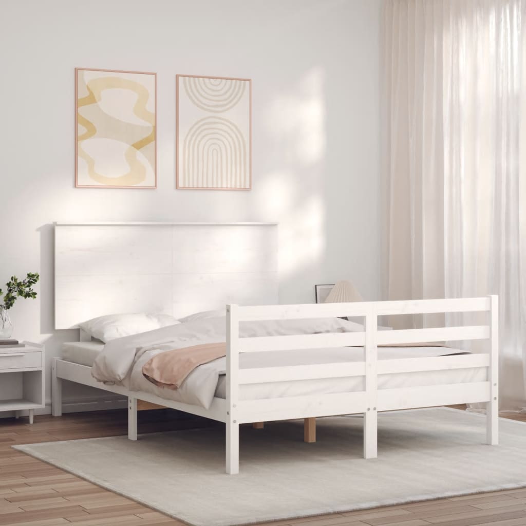Bed Frame Without Mattress Solid Wood