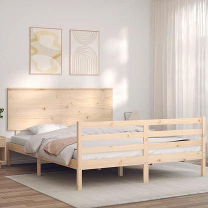 Bed Frame Without Mattress Solid Wood