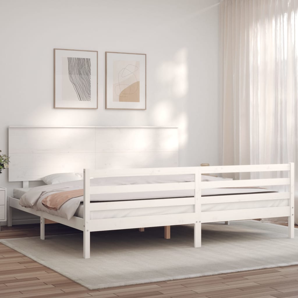 Bed Frame Without Mattress Solid Wood