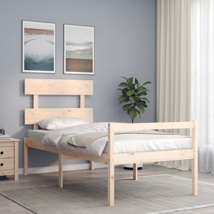 Bed Frame Without Mattress Solid Wood