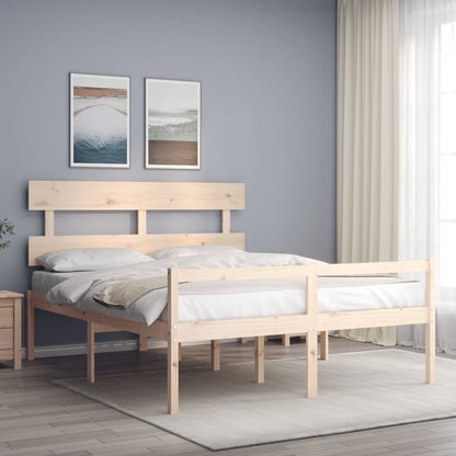 Bed Frame Without Mattress Solid Wood