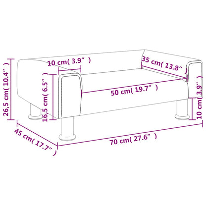 Kids Sofa Velvet