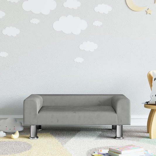 Kids Sofa Velvet
