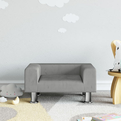 Kids Sofa Velvet