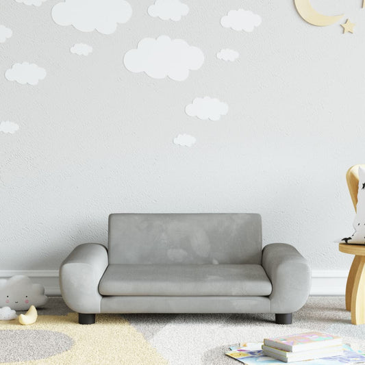 Kids Sofa Velvet