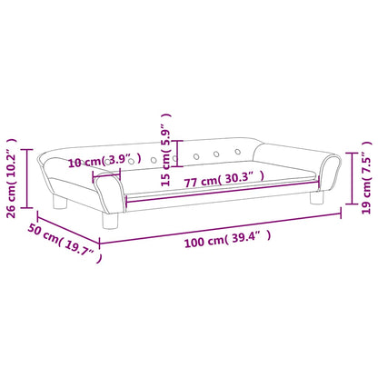 Kids Sofa Velvet