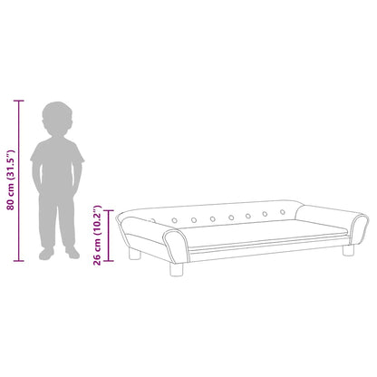 Kids Sofa Velvet