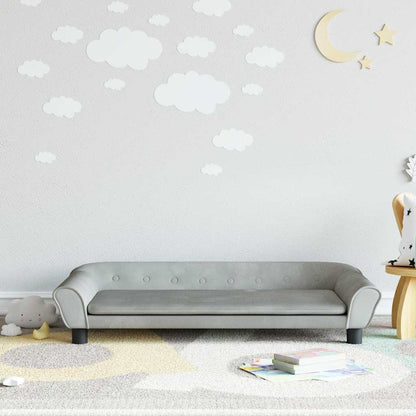 Kids Sofa Velvet