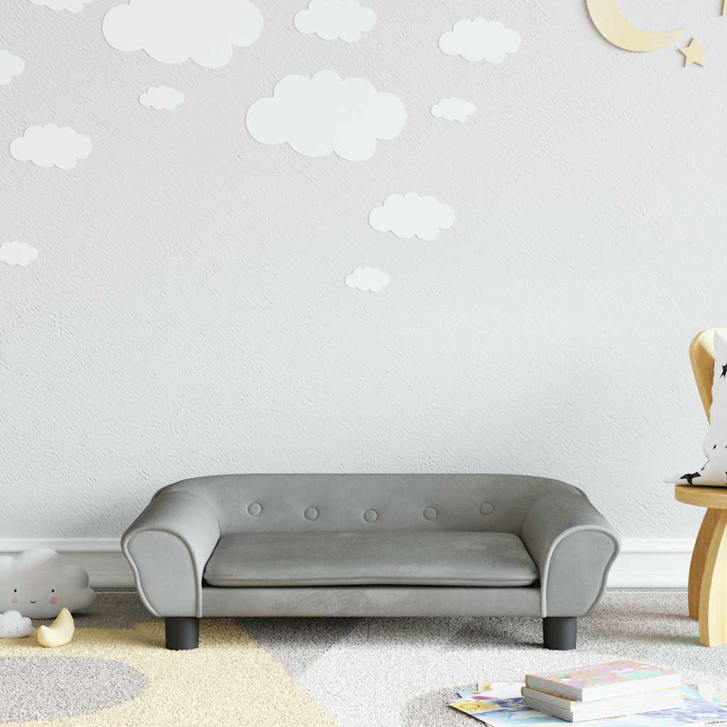 Kids Sofa Velvet