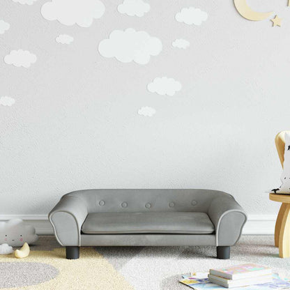 Kids Sofa Velvet