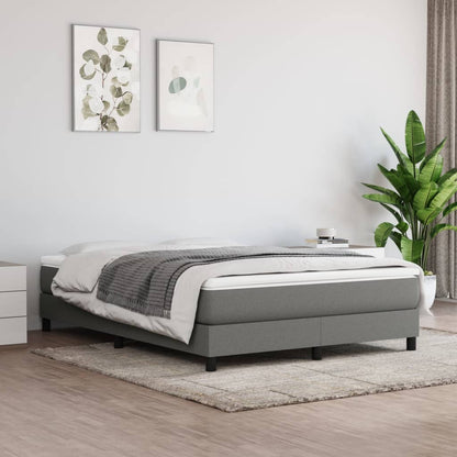 Box Spring Bed With Mattress 100X200 Cm Fabric