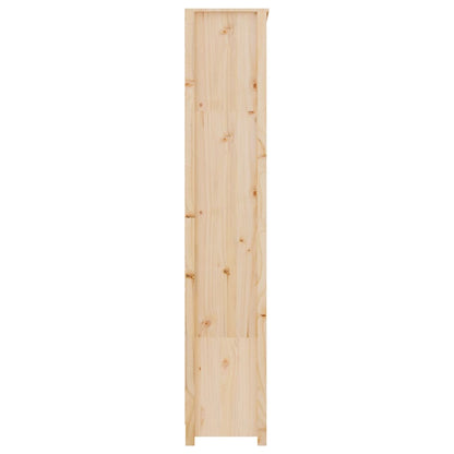 Book Cabinet 80X35X Solid Wood Pine