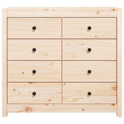 Side Cabinet Solid Wood Pine
